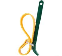 Adjustable Belt Wrench, 210 mm, Pipeline Wrench for Oil Filter Removal, Non-Slip Rubber Strap Design, Lightweight & Foldable, DIY and Automotive Use