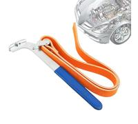 Adjustable Belt Wrench - Reinforced Strap Duraable Metal Handle, Non-Slip Grip for Tight Filters, Professional Removal Change Tool | Oil Filter Wrench for Automotive Home Sink Repair