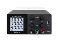 Adjustable Bench Power Supply Digital Bench Regulated Switching DC Power Supply 30V 10A 5A USB Adjustable Laboratory Source Regulator(SPS-W3010D B,110V)
