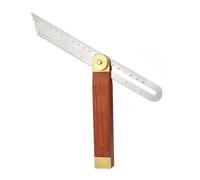 Adjustable Bevel Gauge, 9 Inch/230mm T Bevel Blade Ruler, sliding bevel,Adjustable Bevel Gauge with Hardwood Handle, Stainless Steel Ruler for Craftsman Carpenter Architect Engineer Woodworking