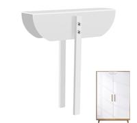 Adjustable Bifold Closet Door Lock - 8.6 X 6.2 Inch Aluminum, Pantry Blocker, Slide Over Latch | Proofing Folding Doors Keeping Pets Out Restricted Areas Environmentally Friendly Metal Stop