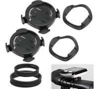 Adjustable Bike GPS Bracket with Silicone Strap, Durable Quarter-Turn Cycling Computer Holder for Garmin, XOSS and iGPSPORT