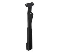 Adjustable Bike Kickstand, Center Mount Kickstand for 24-29 in / 60-73 cm Mountain Bikes and Snow Bikes, Anti-Slip Bottom, Sturdy Metal, Easy Install, Length Adjustable 11-13.4 in, Black
