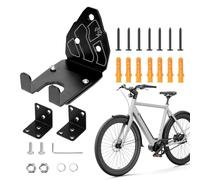 Adjustable Bike Wall Mount | Space Saving Storage Hook for Bike MTB Road Bikes | Heavy Duty Wall Mount Bracket for Bicycle Suspension | for Garage Apartment Home Workshop Ran