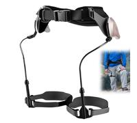 Adjustable Bionic Power Exoskeleton for Walking, Wearable Exoskeleton Legs, Walking Assistance Device for Hiking, Travel & Daily Mobility Support Black