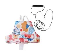 Adjustable Bird Harness with Telescopic Strap Fly Clothes Pet Supplies Construction Emphasis on Comfort Prevent Falling Safe Use Easy to Carry Between Equipment