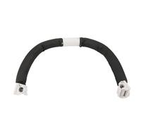 Adjustable Black Baby Stroller Handlebar Armrest Bumper Bar for Safe and Comfortable Baby Strolling (Black)