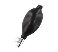 Adjustable Black Latex Sphygmomanometer Pump Bulb for Blood Pressure Monitor and Cervical Traction Device with 3mm Hole Fit 4mm Tube