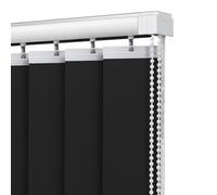 Adjustable Blackout Window Blinds - Sliding Panel Track Blinds for Bedroom & Room Dividers - Customizable Width & Height (175cm x 240cm / 5.7ft x 7.9ft)