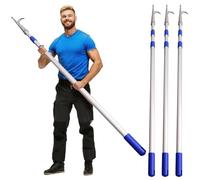 Adjustable Boat Hook Push Pole for Mooring and Emergency Rescue, Extendable to 20 Feet, Ideal for Boating and Water Activities