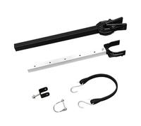 Adjustable Boat Transom Saver Motor Bracket Fixed Seat Outer Engine Fixing Bracket 23" to 35" Shock Absorbing Boat Transom Saver