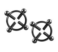 Adjustable Body Clamps Body Ring Non-Piercing Body Chain for Women Faux Body Jewelry Clip Jewelry Gifts for Women, Metal, No Gemstone