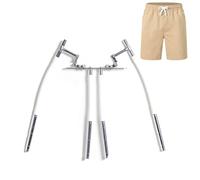 Adjustable Body Shape Clothing Display Hangers, Mannequin Dress Form with Flexible Bracket, Invisible Garment Posing Rack for Apparel Photography and Boutique Display