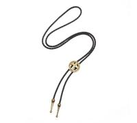 Adjustable Bolo Tie Popular Western Cowboy Teens Men Women Dance Necktie Gothic Shirts Hollow Cross Buckle Pendant Vintage Neckties For Necklace Style Necktie