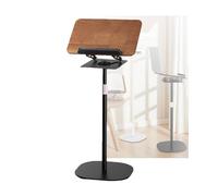 Adjustable Book Stand & Cookbook Holder, Versatile Wooden Music Rack | Adjustable 2-in-1 Book Stand and Cookbook Holder, Versatile Rack for Home Use, Ideal for Recipes, Tablets, and Magazines
