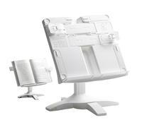 Adjustable Book Stand - Textbook Holder | Height Adjustable Rotating Portable Music Stand 1 Pack for Study Room Kitchen Laptop Bible Piano Score Student School Cookbook