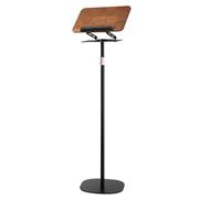 Adjustable Book Stand with 360° Rotation & 90° Tilt Height Adjustable Reading Holder for Cookbooks Textbooks and Tablets (91-159cm)