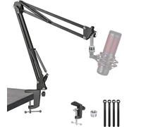 Adjustable Boom Scissor Arm For Hyperx Quadcast S, Adjustable Suspension Boom Scissor Arm Stand for RGB USB Condenser Microphone Hyperx Solocast