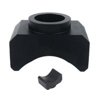 Adjustable Bottle Jack Floor Adapter, Hydraulic Jack Lift Saddle, Axle Adapter for Bottle Jacks, Lifting Saddle Portable Billet Aluminium Hydraulic Jack Adapter, 15/10/8 cm