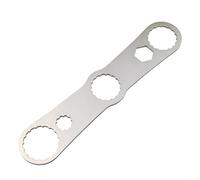 Adjustable Bottom Bracket Wrench Stainless Steel 3-in-1 Design, Closed-Loop Application for BBR60 MT800 BB9000 FC25, for Durable for Bike Repair Tool