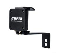 Adjustable Bow Mount Fits 2.25-3.5in Phones Left Right | Universal fit compound recurve bows, soft pads protect phone, left right hand compatible, easy install