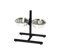 Nobby Dog-foodbar with 2 Bowls, 2.80 Litre, 24 cm