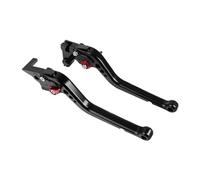 Adjustable Brake Clutch Levers For Hon@&da MSX125 GROM 2013-2023 MSX125SF 2016-2023 Motorcycle Adjustable Brake Clutch Levers Short/Long Handles Lever(Long black)