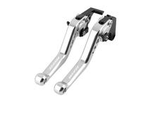 Adjustable Brake Clutch Levers For KA@&WASAKI ZZR600 1990-2004 Motorcycle Accessories Short Brake Clutch Lever Handles(Silver)