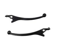 Adjustable Brake Clutch Levers Off-Road Bicycle Accessories, The Brake Handle is Black and Silver Left Right Brakes