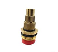 Adjustable Brass Atomizing Nozzle 1/2-Inch External Thread, Fine Mist Sprayer for Agricultural Irrigation, Landscaping Dust Suppression and Fountain, High Pressure Water Saving Garden Accessory(B)