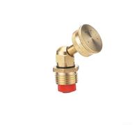 Adjustable Brass Atomizing Nozzle 1/2-Inch External Thread, Fine Mist Sprayer for Agricultural Irrigation, Landscaping Dust Suppression and Fountain, High Pressure Water Saving Garden Accessory(E)