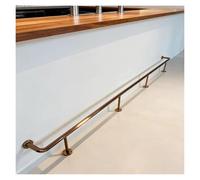Adjustable Brass Foot Ra28108 Inch Steel Tube Bar Home Kitchen & RestaurantsIdeal for Bars Pubs & Entertment Areas (61 Inch)