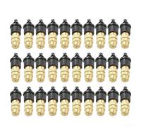 Adjustable Brass Misting Spray Nozzle,Copper Atomizing Nozzle Drip Irrigation Sprayer Micro Sprinkler for Garden Lawn Vegetables Greenhouse Watering Irrigation