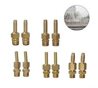 Adjustable Brass Pool Spa Deck Jets 2pcs for Deck Installation, Suitable for Creating Water Features in Pools and Spas (3/8)