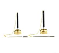 Adjustable Brass Singing Bowl Ideal for Yoga, Promoting Relaxation Through Soothing Sounds (L Size)