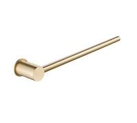 Adjustable Brass Towel Holder, Waterproof Wall-Mounted Towel Rack, Perforated Design, Household Towel Hanger, Available in 11.8/15.7/19.7/23.6 Inches