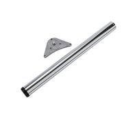 Adjustable Breakfast Bar Worktop Support Table Leg 60mm Chrome 870-900mm