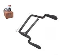 Adjustable Brick Clamp High Carbon Steel Spring Loaded Ergonomic Handle | High Carbon Steel, Ergonomic Non-slip Handle, Pointed Tip For Tight Spaces, Fits Red Hollow Bricks Cement Blocks(A)