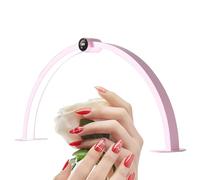 Adjustable Brightness Nail Lamp with Time and Brightness Display, 3000-6000K LED Light, Five Languages
