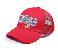 Adjustable Bubba Gump Shrimp Hat for Men, Casual Baseball Cap Red-Summer