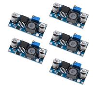 Adjustable Buck Converter DC to DC Voltage Regulator, 5 Pack High Efficiency Power Supply Module Step Down Power Module 3.0V-40V Input to 1.5V-35V Output, 3A Max Current for DIY Electronic Projects