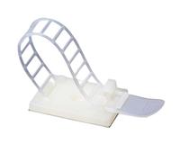 Adjustable buckle cable tie 50Pcs Cable Clips Adhesive Self-Stick Wire Organizer Adjustable Cord Management Holder