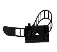 Adjustable buckle cable tie Adjustable Self-Adhesive Cable Clamp Cord Power Stand Management Organizer(1 white-10PCS)