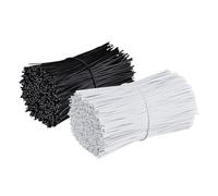 Adjustable buckle cable tie Plastic Coated Iron Binding Wire Ties, Climbing Wall Trellis for Garden Plants Vine Tomato, 0.55x80/100/150MM(Red,120mm)