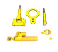Adjustable Buffer Control Bar Fiber Carbon Motorcycle Steering Damper Stabilizer For YA&MAHA YZF R3 R25 MT25 YZFR3 Steering Dampers Stabilize Mounting Bracket Mount Support Set(X-10)