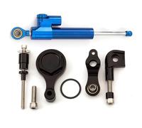 Adjustable Buffer Control Bar Motorcycle Steering Damper Stabilizer For YA&MAHA YZF R1 02-16 YZF R6 06-20 Carbon Steering Control Stabilize Mounting Bracket Kit Mount Support Set(X-7)