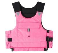 Adjustable Buoyancy Jacket Unisex, Life Jacket Adult, Lifejacket Buoyancy Vest Womens Mens Adjustable Swim Vest Aid 45-98 kg for Snorkelling Vests Water Sports Surfing Boating Fishing (Pink, M)