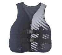 Adjustable Buoyancy Life Jacket, Lightweight Swim Vest and Snorkel Vest With High Buoyancy for Swimming, Surfing, Kayaking(black)