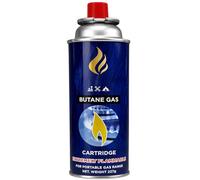 Adjustable Butane Gas Bottle for Camping Cooker, Heater, BBQ & Weed Burner (1, Blue)