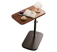 Adjustable C Table - Modern Swivel End Table for Small Spaces, Couch Side Table That Slides Under for Living Room & Bedroom